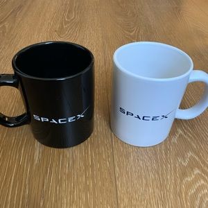 SpaceX coffee mugs